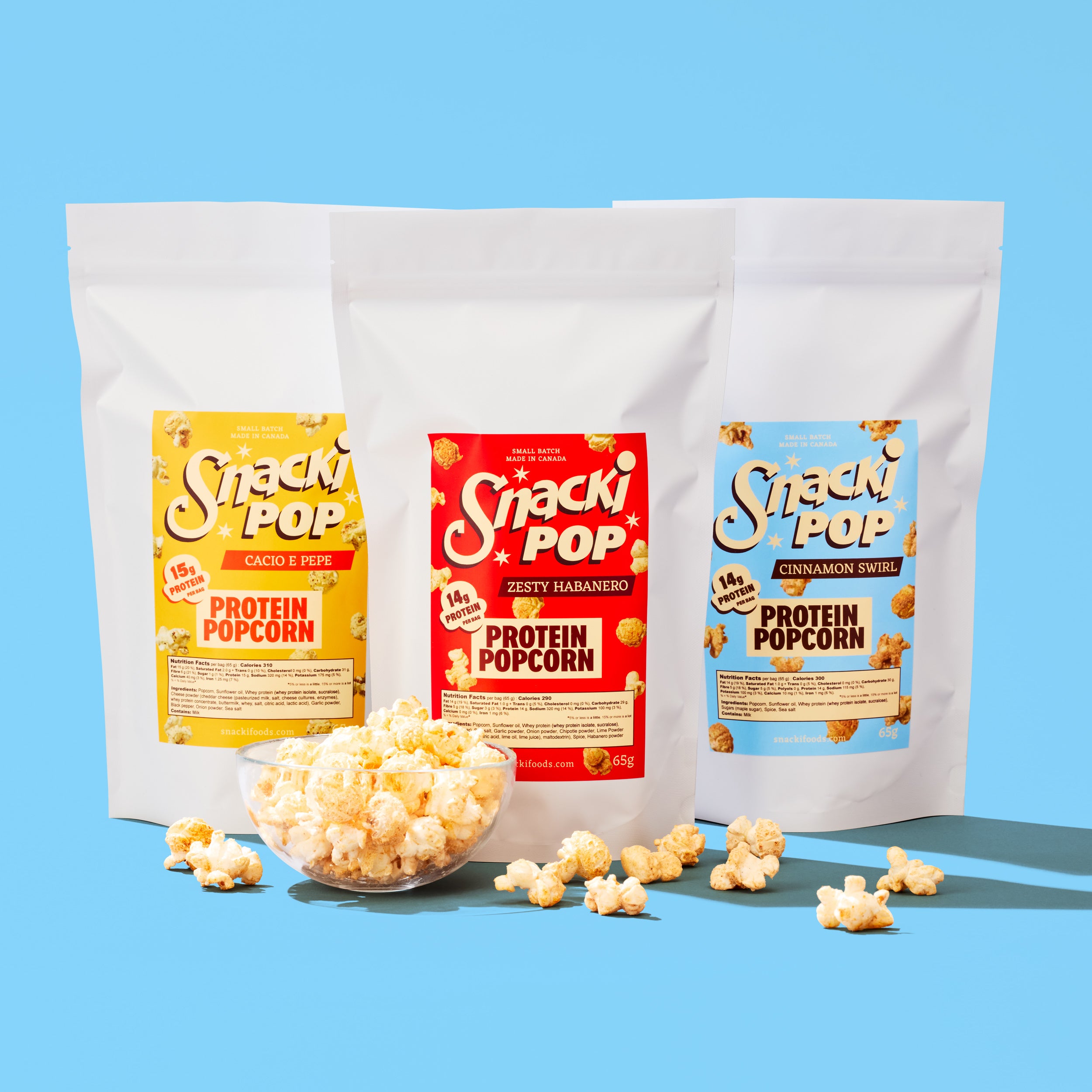 Snacki Protein Popcorn